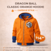 Dragon Ball Classic Orange Hoodie